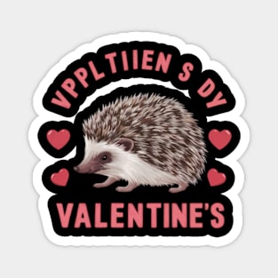 Valentine's Day - Hedgehog - Sublimation Design Download PNG - DTF Digital File Download - Shirts Mugs Tumblers EmmePrintCo (2) Magnet