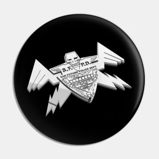 San Futuro Badge - Marshal Law Pin