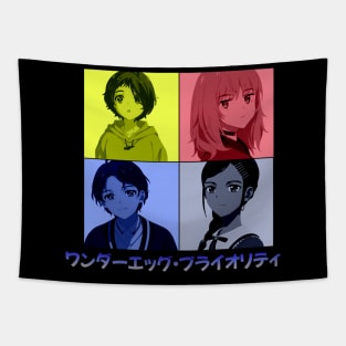 Wonder Egg Girls Tapestry