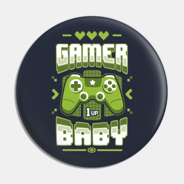 Gamer Baby Pin by Olipop