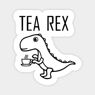 Tea Rex Coffee Magnet