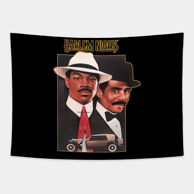 HARLEM NIGHT Hot Design Tapestry by Tigaduaart