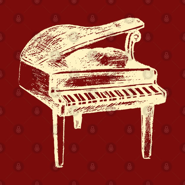 PIANO LOVERS by TheAwesomeShop