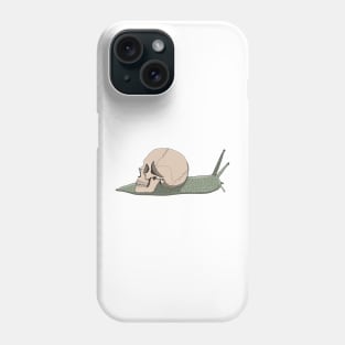 Skull snail Phone Case