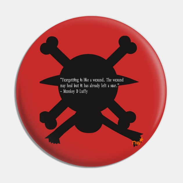 Anime Quote Series (Luffy) Pin by nenedasher