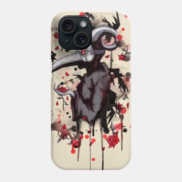 Dead Roses Phone Case by LVBart