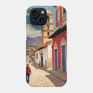 San Cristobal Mexico Vintage Poster Tourism Phone Case