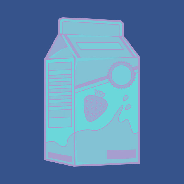 Discover Vaporwave Carton Drink - Vaporwave Carton Drink - T-Shirt