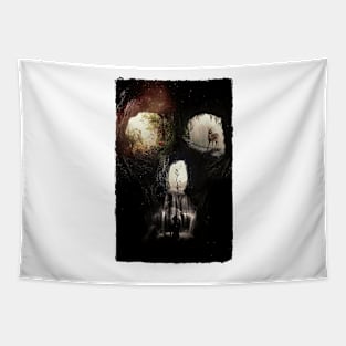 Cave Skull Tapestry