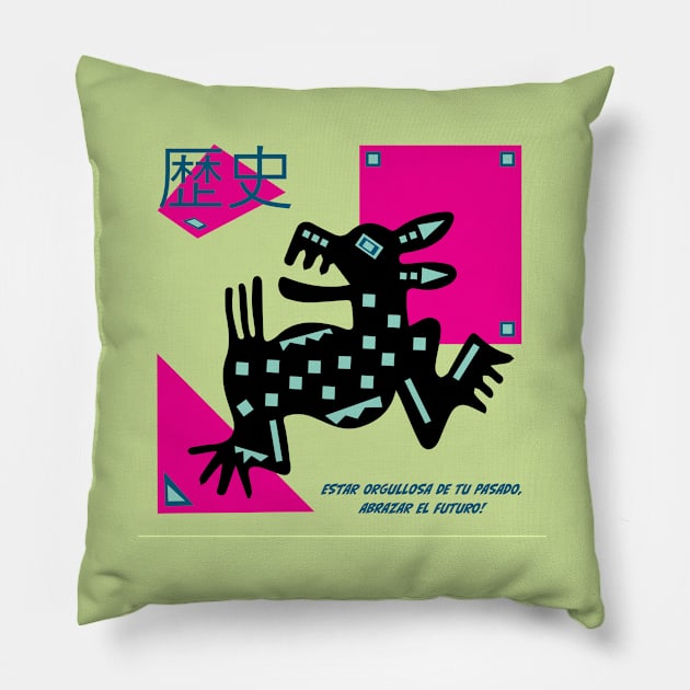 History Pillow by Edofest