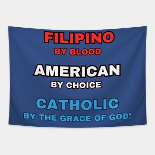 Filipino American Catholic (Naturalized) Tapestry