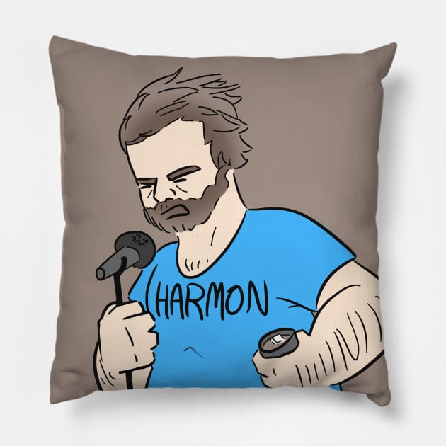 Harmon Pillow by Jossly_Draws