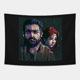 The Last of Us Pedro Pascal Joel inspired design Tapestry