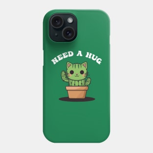 Need a hug - cat Phone Case