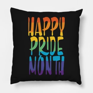 happy pride month Pillow