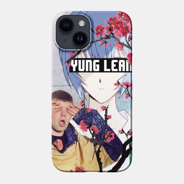 yung lean anime vaporwave aesthetics - Yung Lean - Phone Case | TeePublic