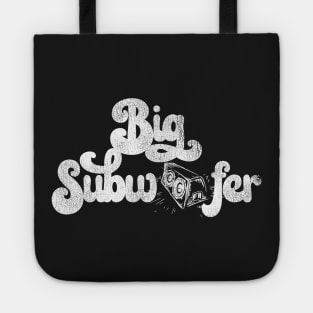 Big Subwoofer (B/W) Tote