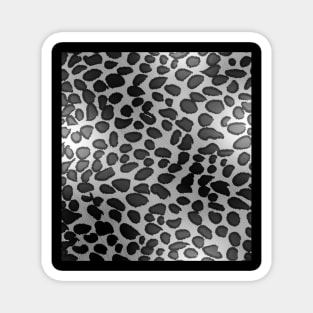 Shiny leopard animal print Magnet