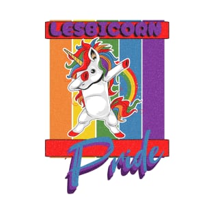 Lesbicorn pride shirt T-Shirt