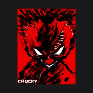 Chucky paint and brush T-Shirt