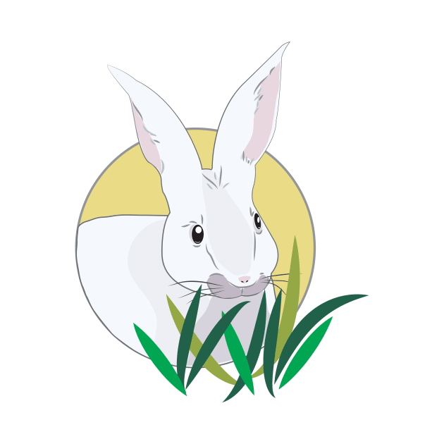 White bunny by dddesign