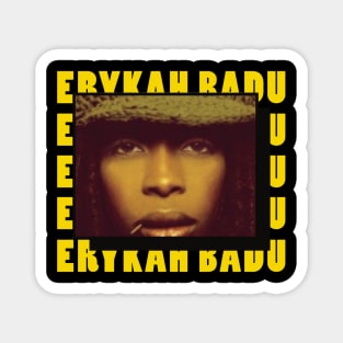 Retro Badu Magnet