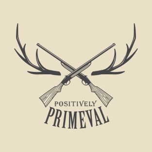 Positively Primeval - full-size for light-colored shirts T-Shirt