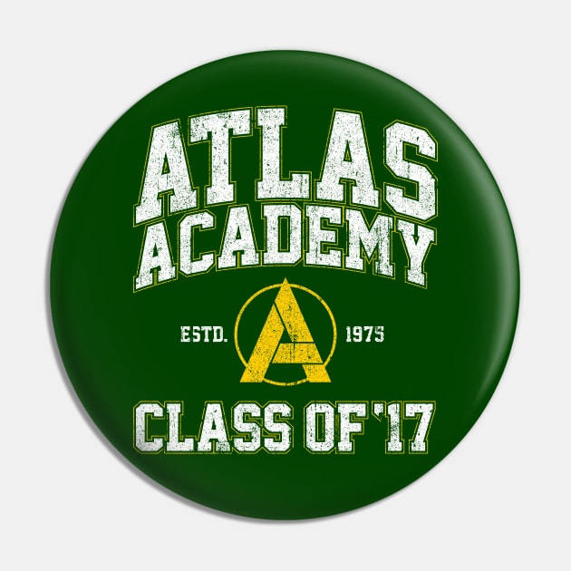 Atlas Academy Class of 17 Pin by huckblade