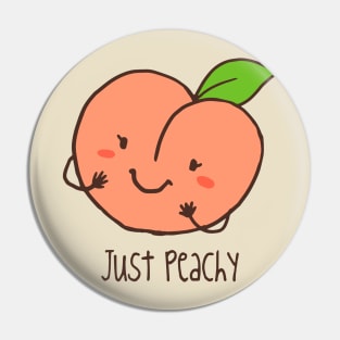 Just Peachy Pin