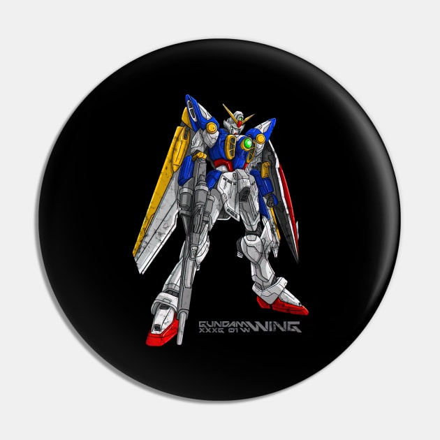 Gundam Wing Pin by ArtEnginering