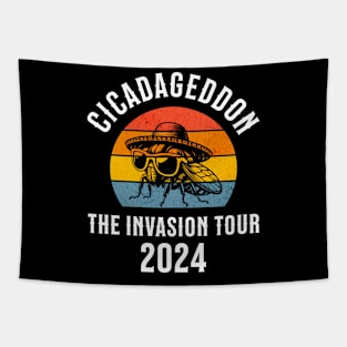 Cicadageddon 2024 - The Invasion Tour Tapestry
