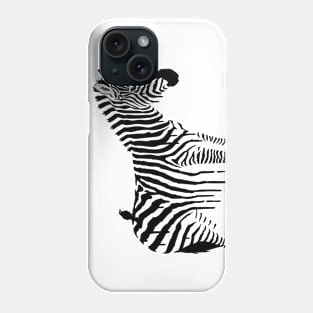 Zebra Africa T-shirt Phone Case