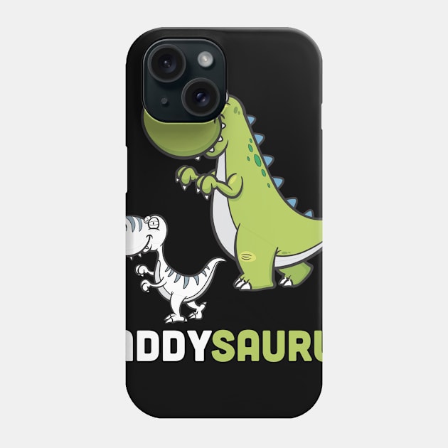 Daddy Saurus Phone Case by indigosstuff