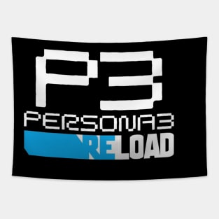 Persona 3 Reload Logo Tapestry