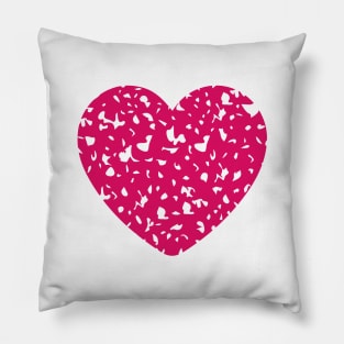 Distressed Heart Pillow