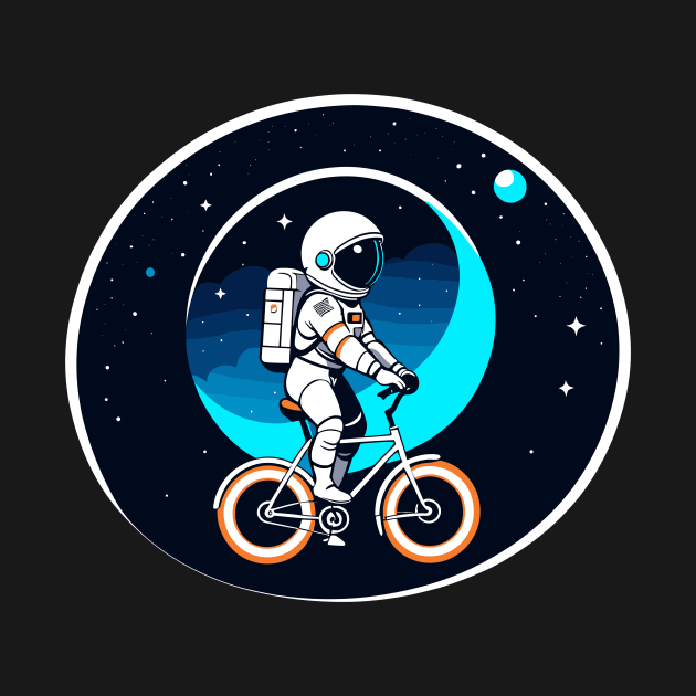 Cosmic Picnic Hijinks - Astronaut Space Travel by Orento