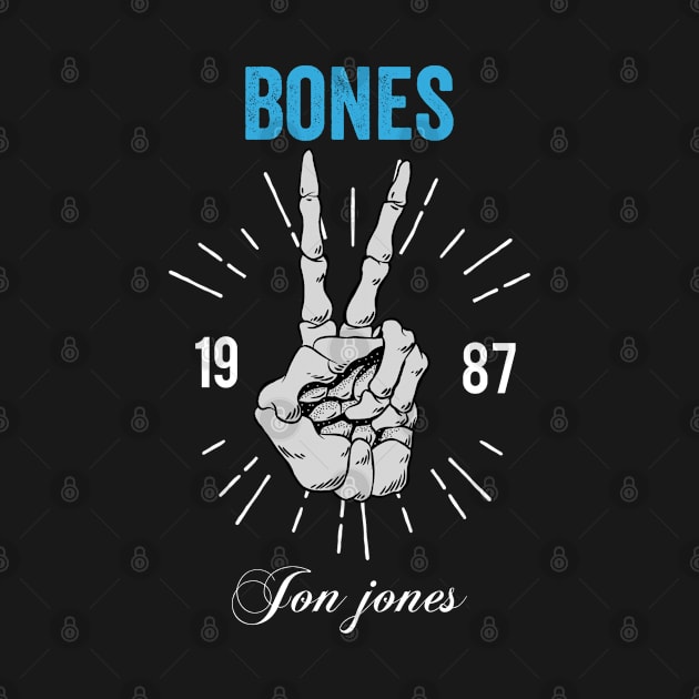 jon jones bones by FIFTY CLOTH