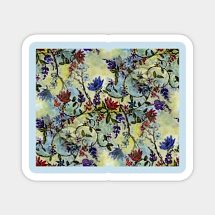 Flowers and Vines Magnet