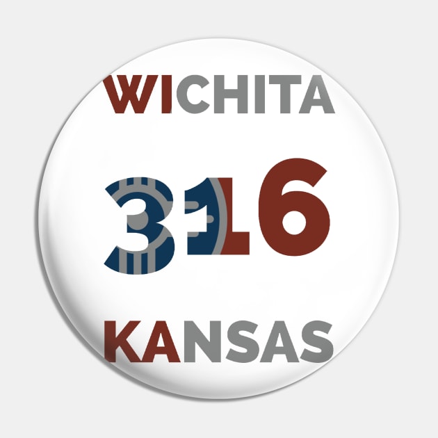 Wichita 316 Kansas Pin by EMP