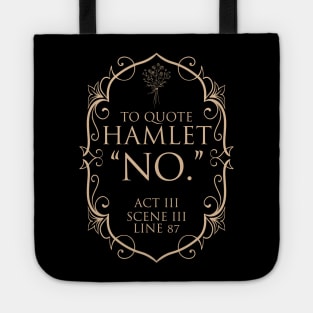 Shakespeare bookish literature poet Tote