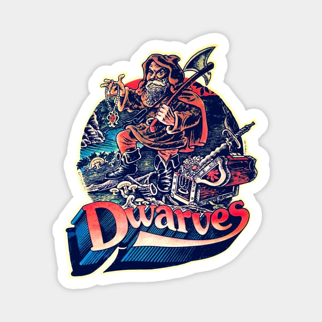 Dwarves Magnet by DCMiller01