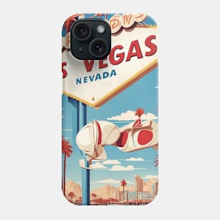 Las Vegas United States of America Tourism Vintage Poster Phone Case