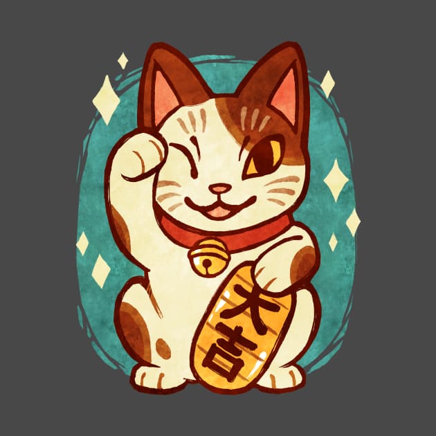 Lucky Cat by Kerri Aitken