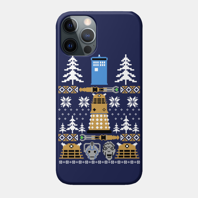 Doctor Who Ugly Sweater - Doctor Who - Phone Case