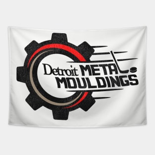 Defunct Detroit Metal Mouldings Hockey Team Tapestry