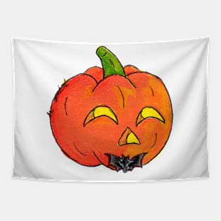 Pumpkin Groom Tapestry