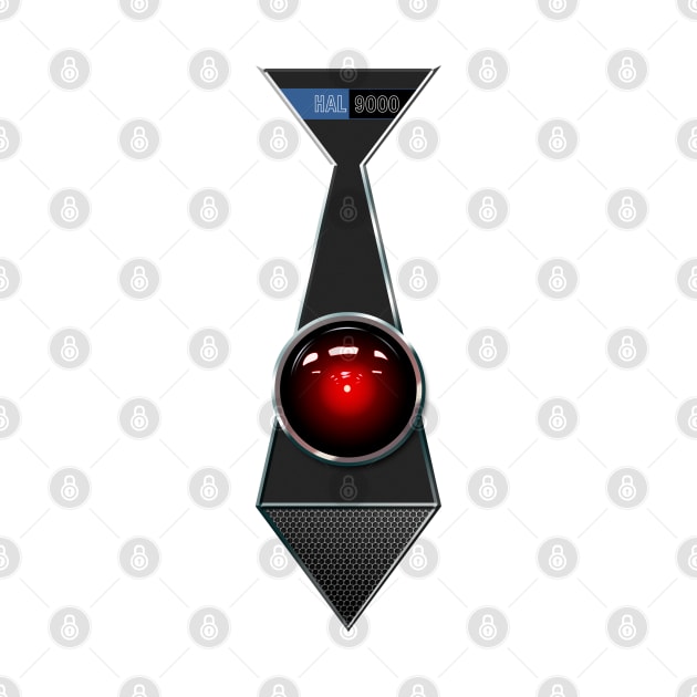 Hal 9000 Tie by synaptyx