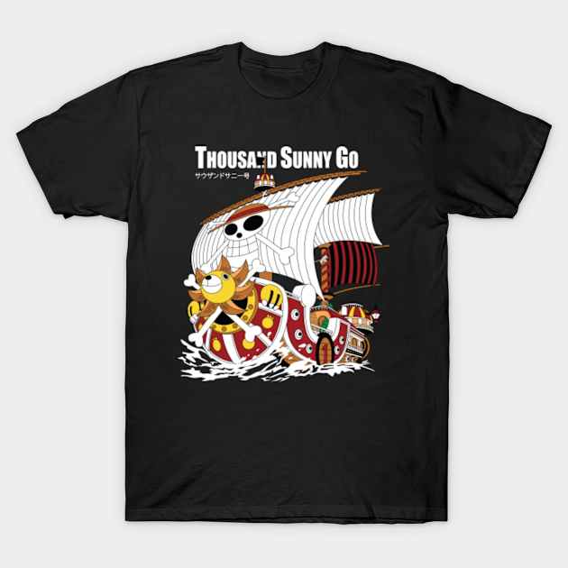 Thousand Sunny Go One Piece T Shirt Teepublic