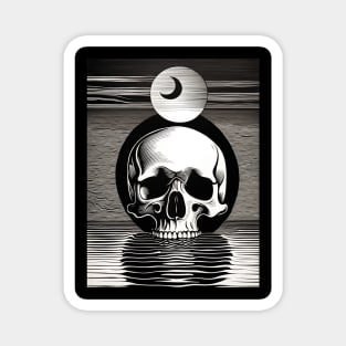 Witching Hour: Mystic Manifestation Skull Magnet