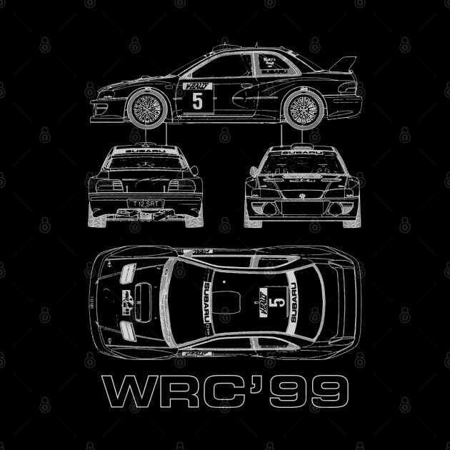 99 WRC GC8 Richard Burns BLUE PRINT 22b by cowtown_cowboy